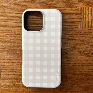 Casely Pink Gingham iPhone 13 Pro Max Case